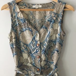 Fischer Clothing Tropical Print Jumpsuit